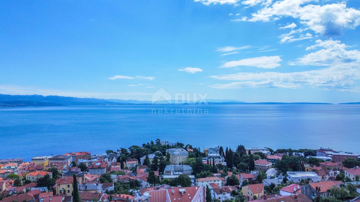 OPATIJA, CENTRO - NUOVO - terreno di investimento più grande per la costruzione di 3 edifici, centro di Opatija, vista