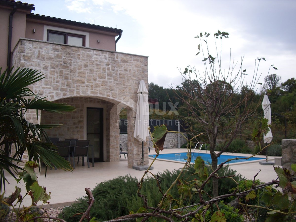 ISOLA DI KRK, MALINSKA - Casa con piscina