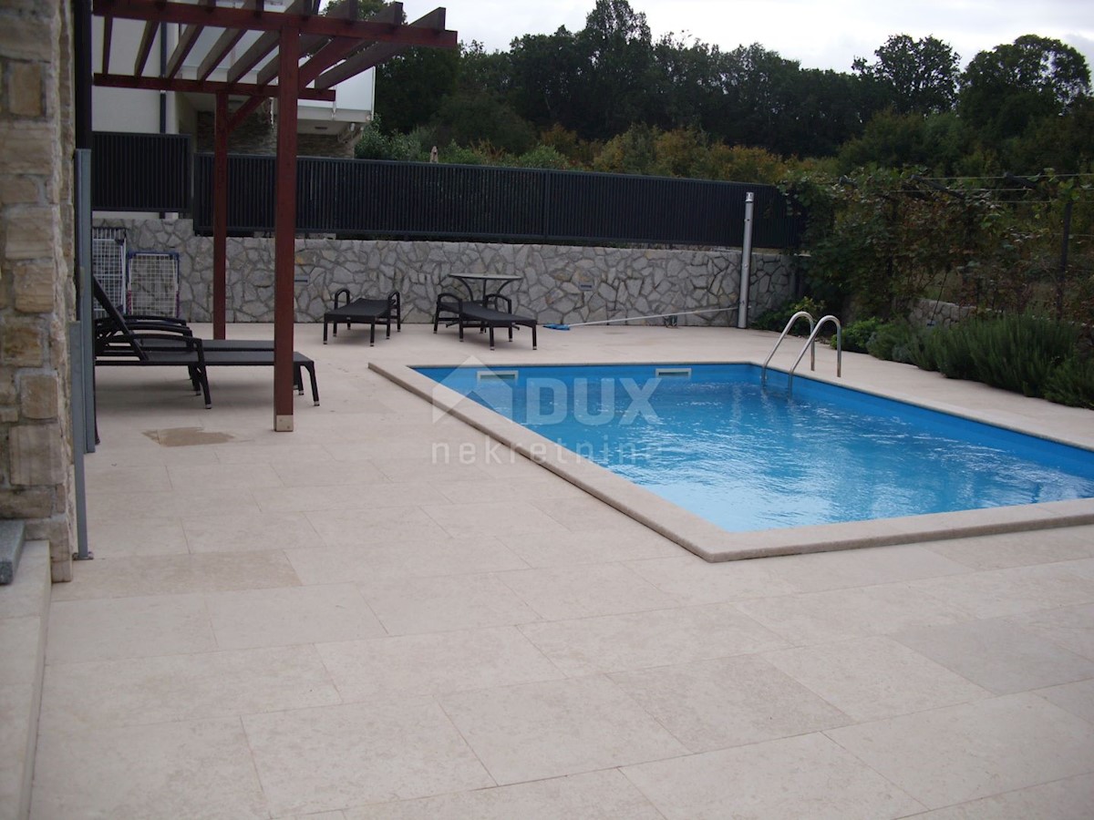 ISOLA DI KRK, MALINSKA - Casa con piscina