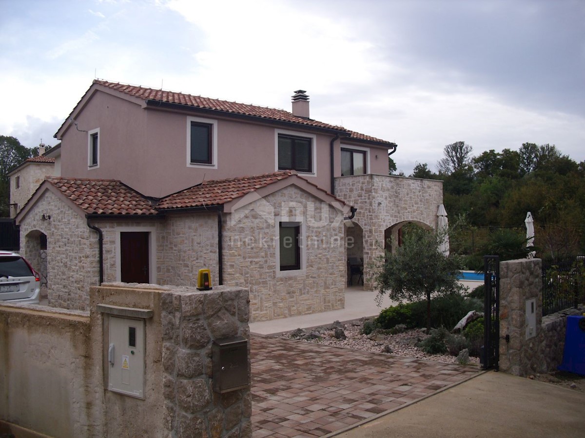 ISOLA DI KRK, MALINSKA - Casa con piscina
