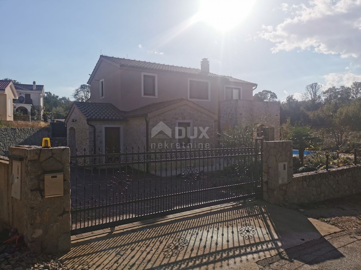 ISOLA DI KRK, MALINSKA - Casa con piscina