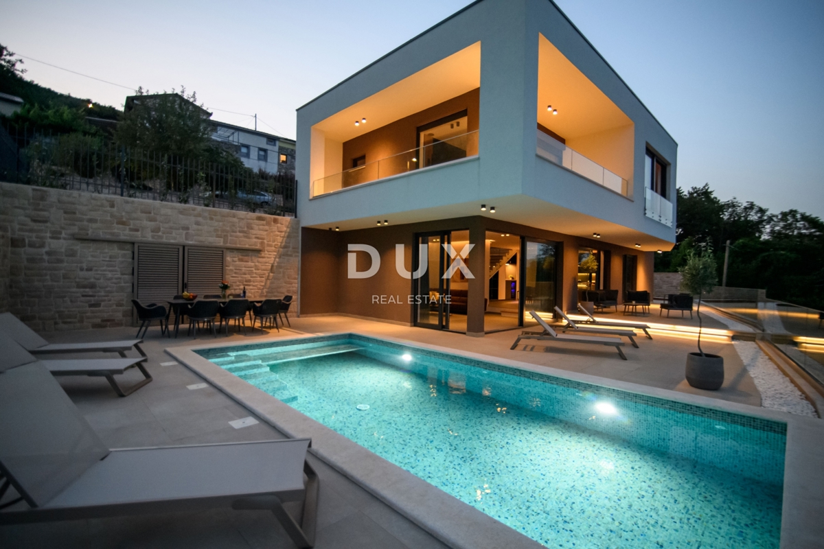 OPATIJA, MEDVEJA - Villa con vista panoramica e piscina