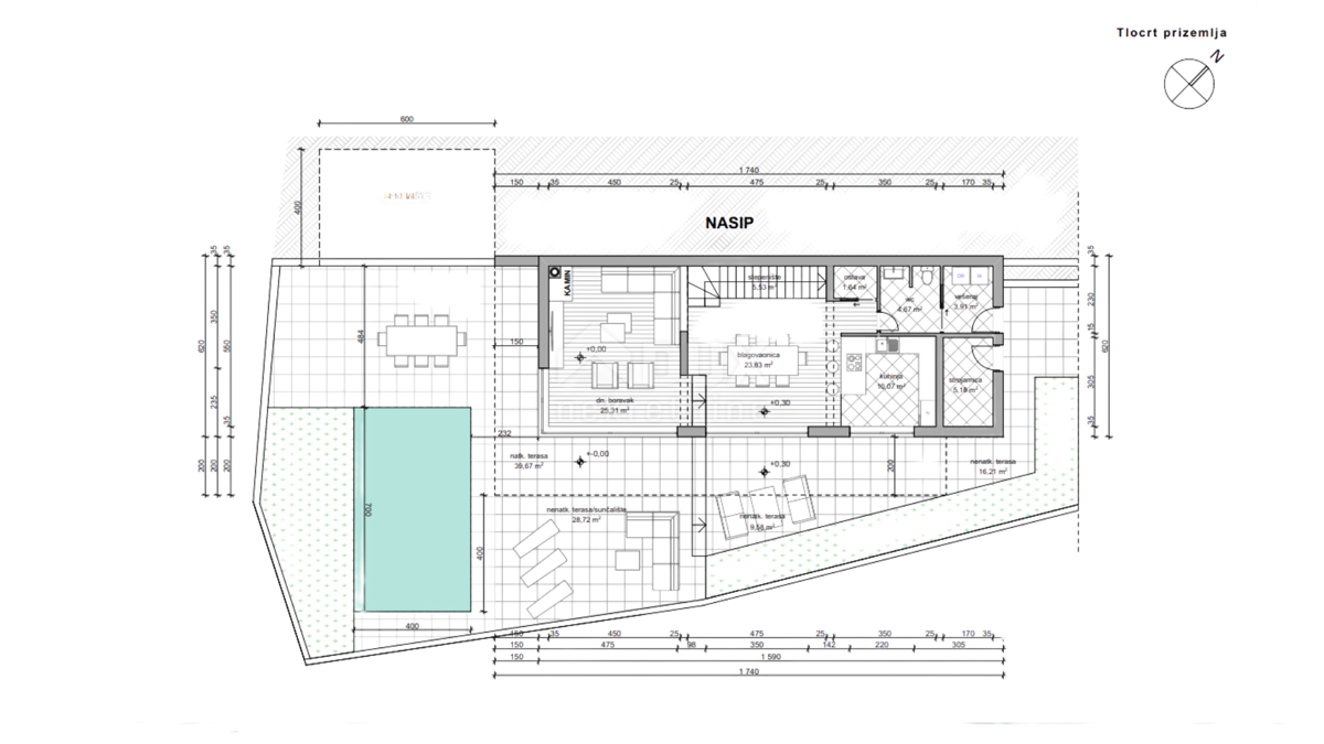 OPATIJA, MEDVEJA - Villa con vista panoramica e piscina