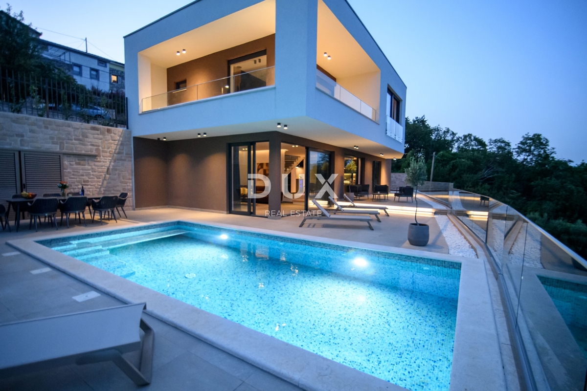 OPATIJA, MEDVEJA - Villa con vista panoramica e piscina