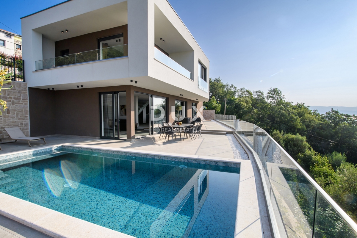 OPATIJA, MEDVEJA - Villa con vista panoramica e piscina