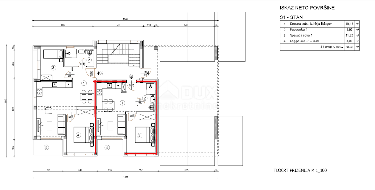 ISTRIA, POLA - Nuova costruzione! Appartamento al piano terra della palazzina!