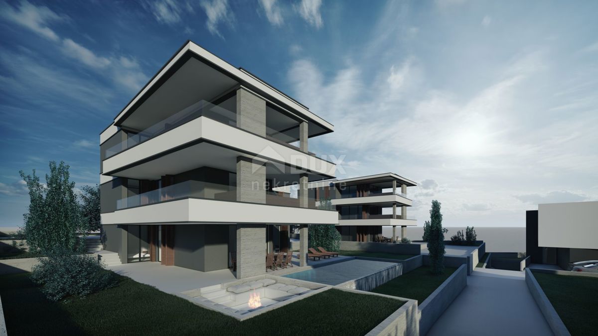 PAG, NOVALJA - Lussuoso appartamento con piscina, S1, Z2