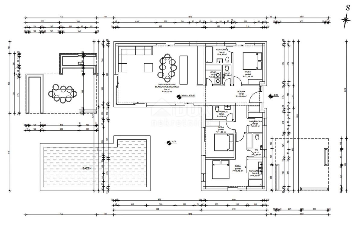 Casa Sveti Lovreč, 194,21m2