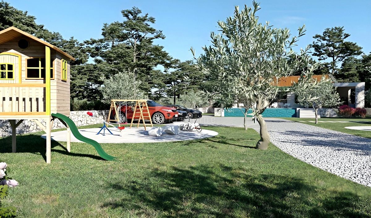 ISTRIA, ŽMINJ - Ampio terreno ai margini del villaggio