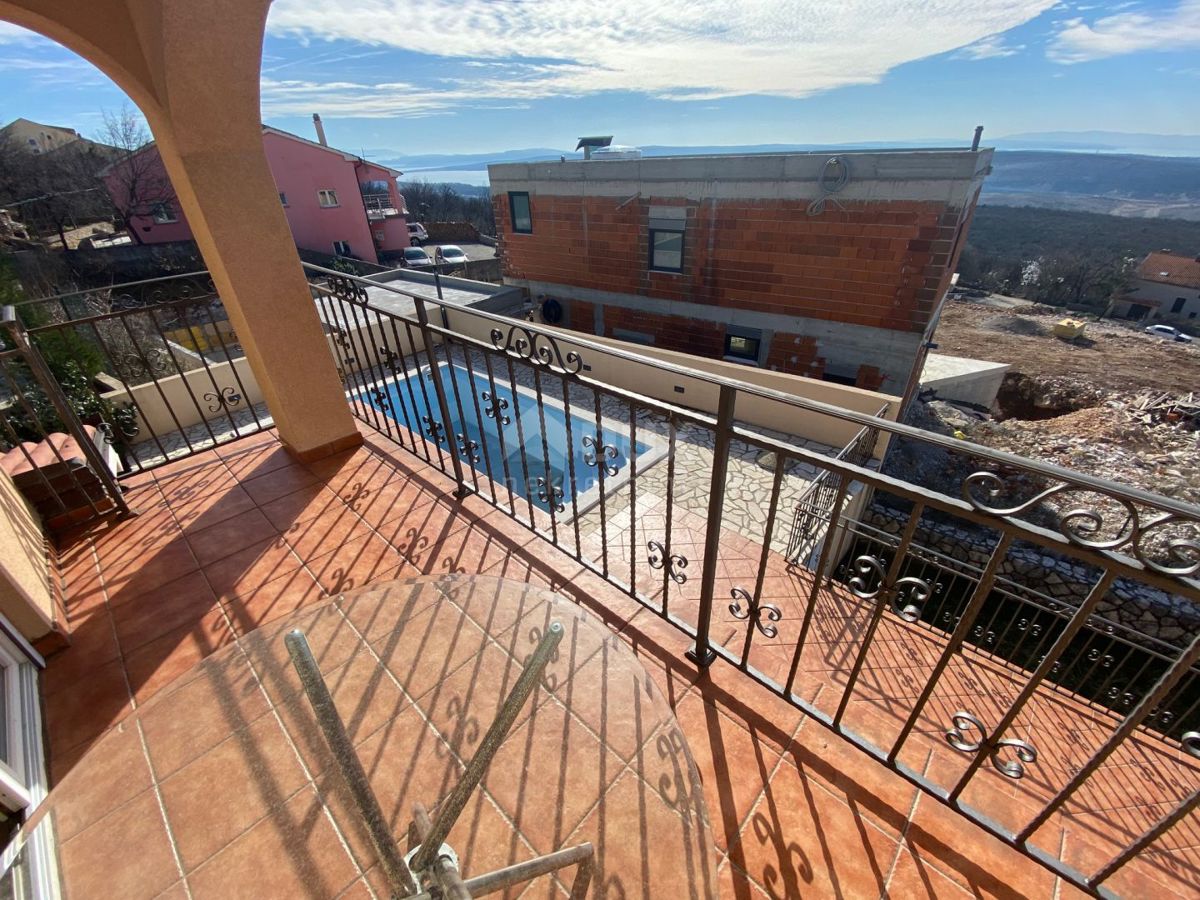 RIJEKA, ŠMRIKA - VILLA CON PISCINA E VISTA MARE!!! OPPORTUNITÀ!!!