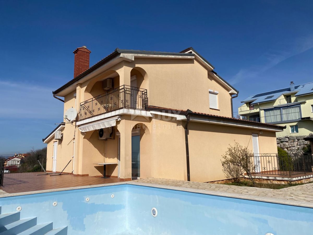 RIJEKA, ŠMRIKA - VILLA CON PISCINA E VISTA MARE!!! OPPORTUNITÀ!!!