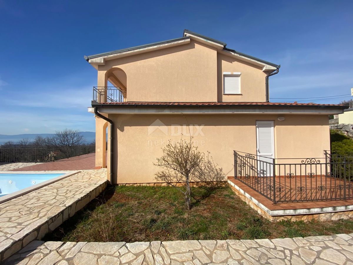 RIJEKA, ŠMRIKA - VILLA CON PISCINA E VISTA MARE!!! OPPORTUNITÀ!!!