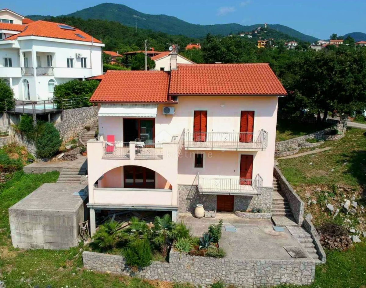 OPATIJA, VEPRINAC - villa familiare con vista mare