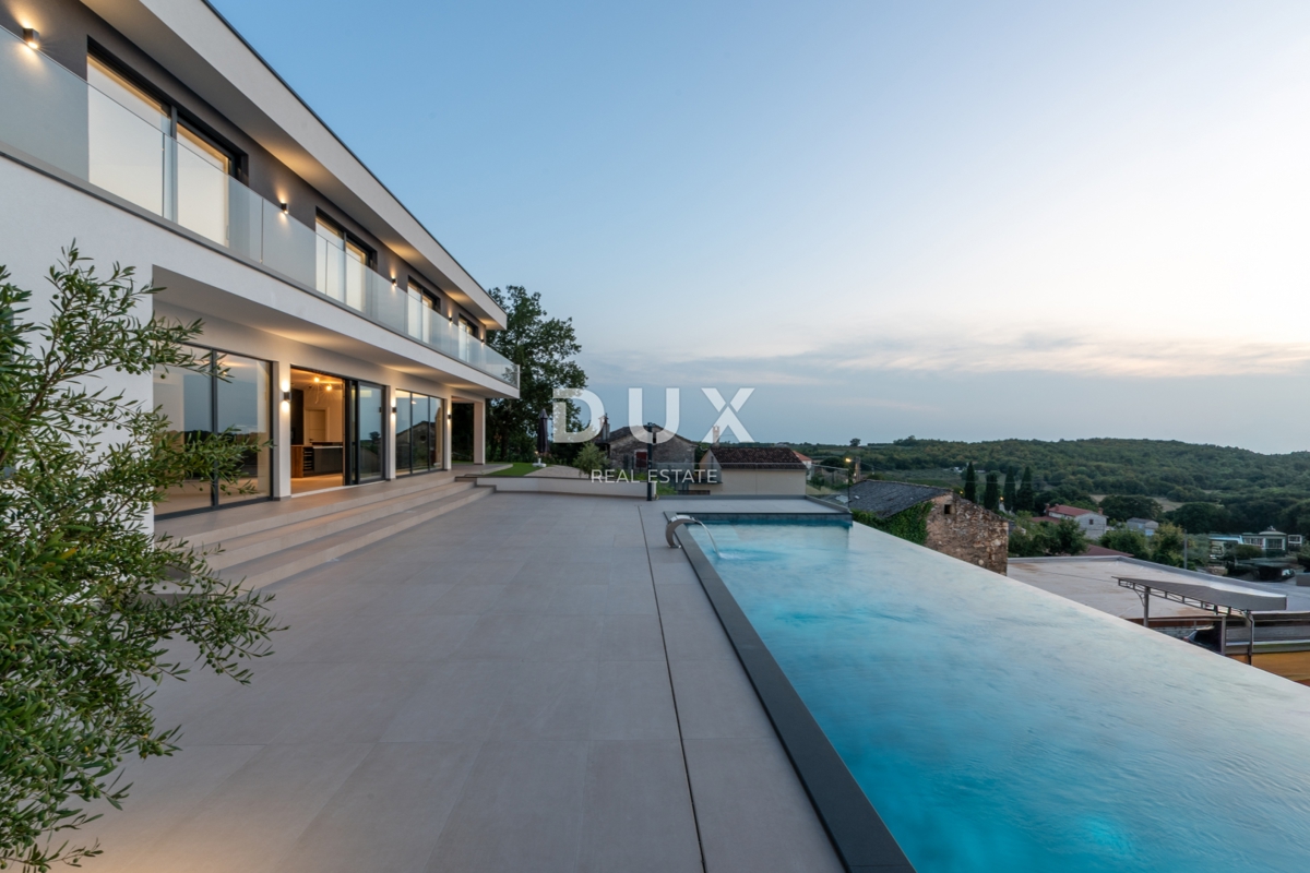 ISTRIA, VIŽINADA - Villa di lusso con piscina a sfioro