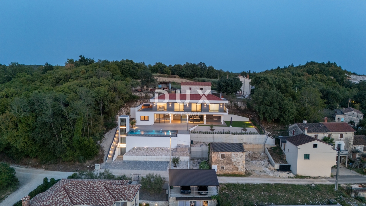 ISTRIA, VIŽINADA - Villa di lusso con piscina a sfioro