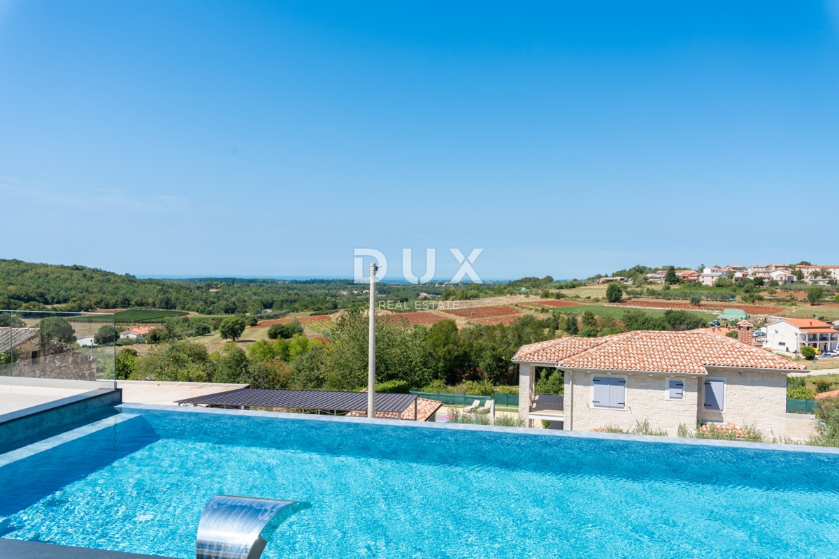 ISTRIA, VIŽINADA - Villa di lusso con piscina a sfioro