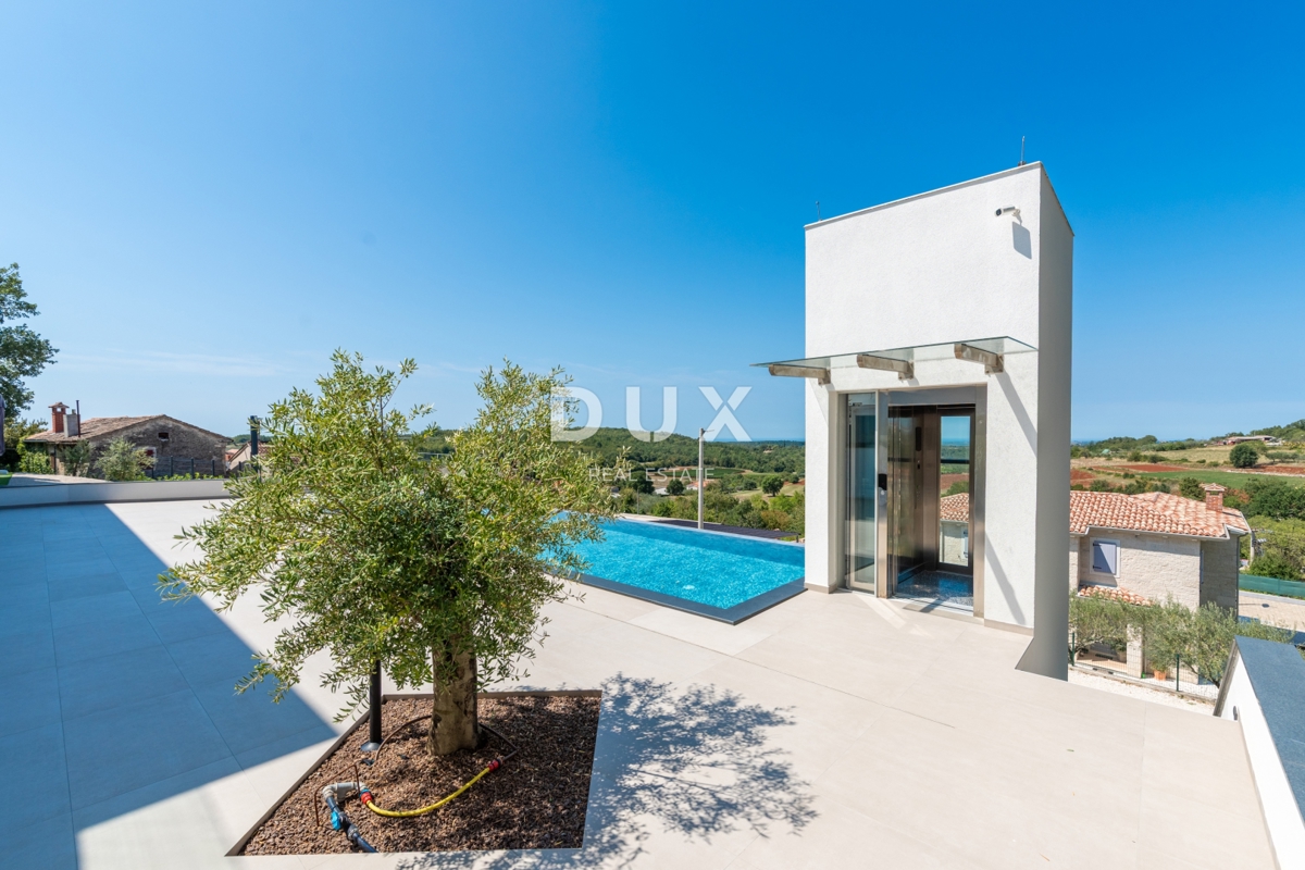 ISTRIA, VIŽINADA - Villa di lusso con piscina a sfioro