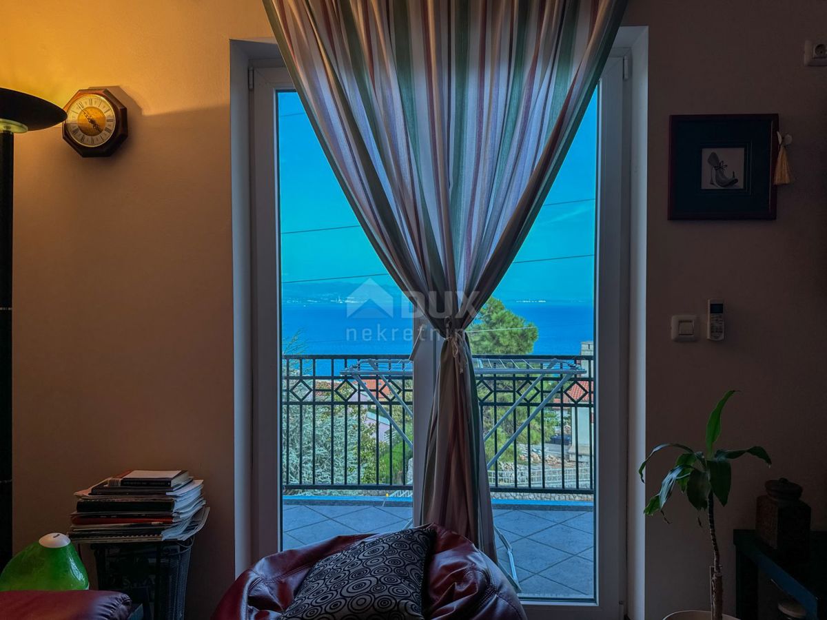 OPATIJA, IČIĆI – appartamento più grande in una casa privata con splendida vista sul mare, terrazza, vicino al mare