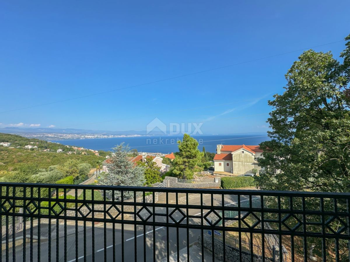 OPATIJA, IČIĆI – appartamento più grande in una casa privata con splendida vista sul mare, terrazza, vicino al mare