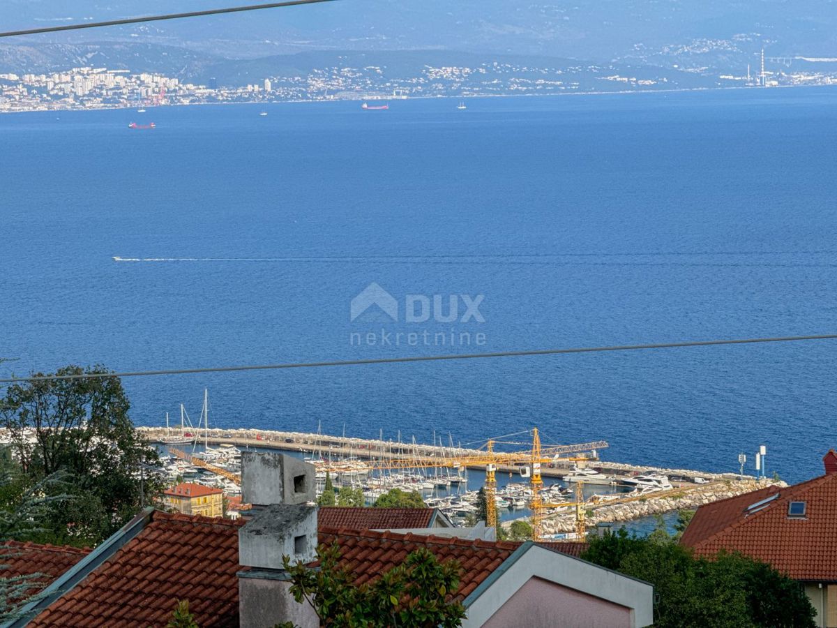 OPATIJA, IČIĆI – appartamento più grande in una casa privata con splendida vista sul mare, terrazza, vicino al mare