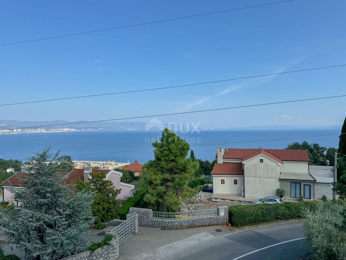 OPATIJA, IČIĆI – appartamento più grande in una casa privata con splendida vista sul mare, terrazza, vicino al mare