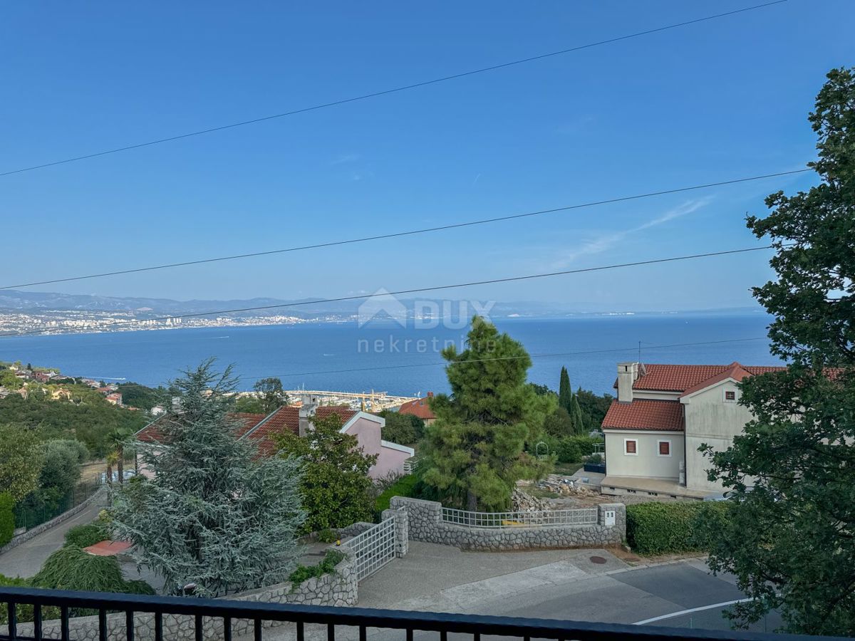 OPATIJA, IČIĆI – appartamento più grande in una casa privata con splendida vista sul mare, terrazza, vicino al mare