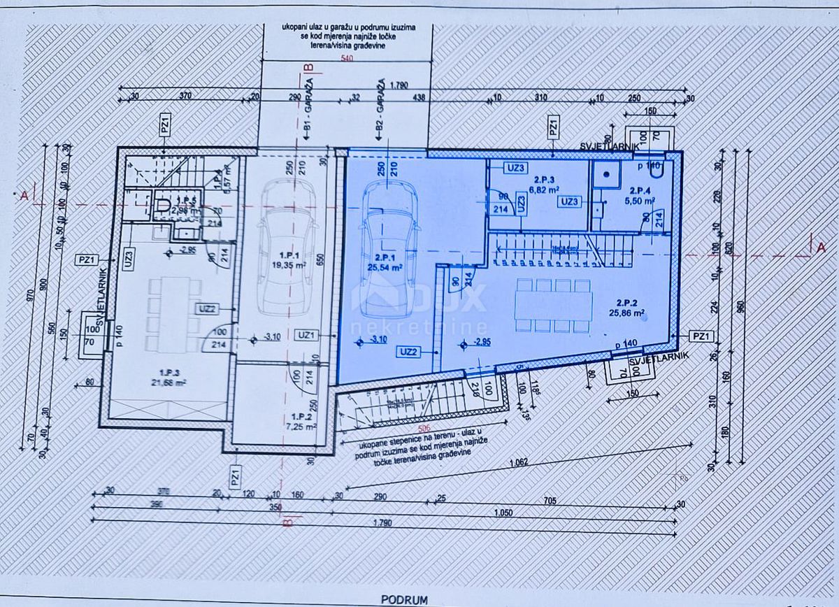 ISOLA DI KRK, MALINSKA - Una casa in centro? Garage, giardino a cascata, terrazzo, arredato su misura!!