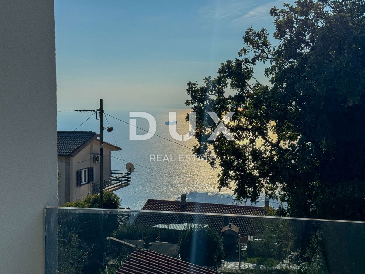 OPATIJA, BREGI - splendido appartamento di 104m2 in una nuova costruzione con vista mare, terrazza, pronto a trasferirsi