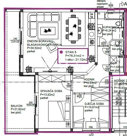 PRIVLAKA, ZARA - S5 OCCASIONE! Trasloco in appartamenti di nuova costruzione