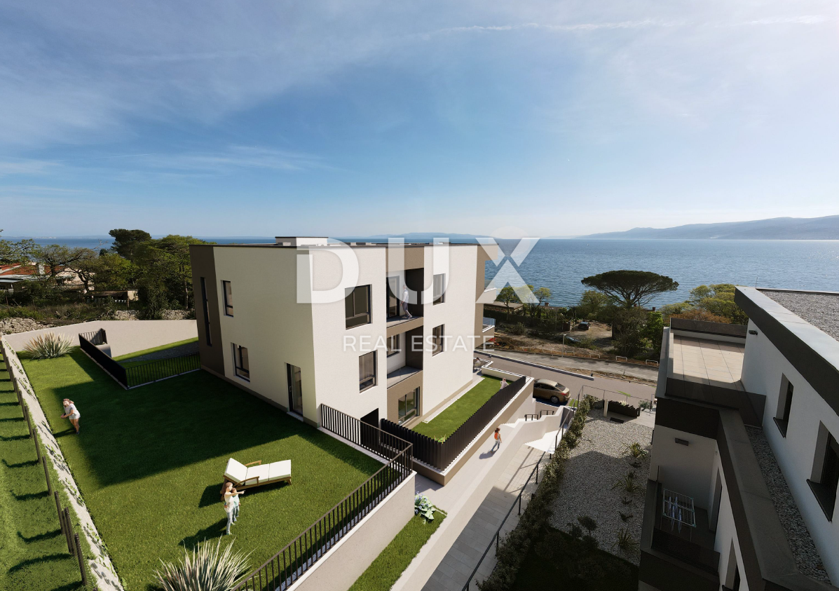 COSTABELLA, BIVIO, KANTRIDA- attico esclusivo 129,54 mq, 100 m dal mare, bellissima vista - APPARTAMENTO 4