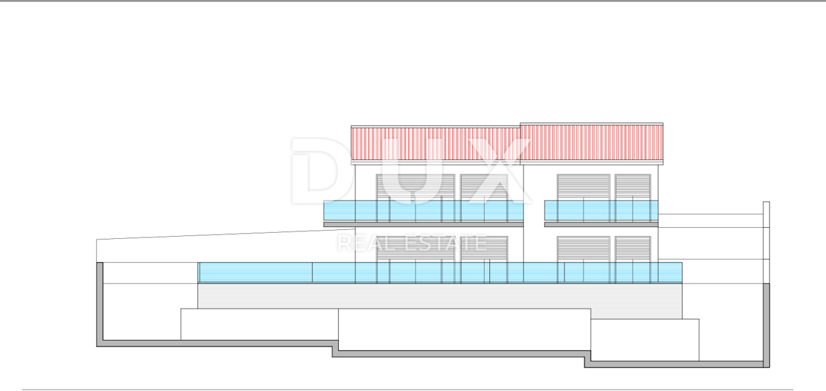 MOŠĆENIČKA DRAGA - 2 terreni con permesso di costruzione, vista mare!