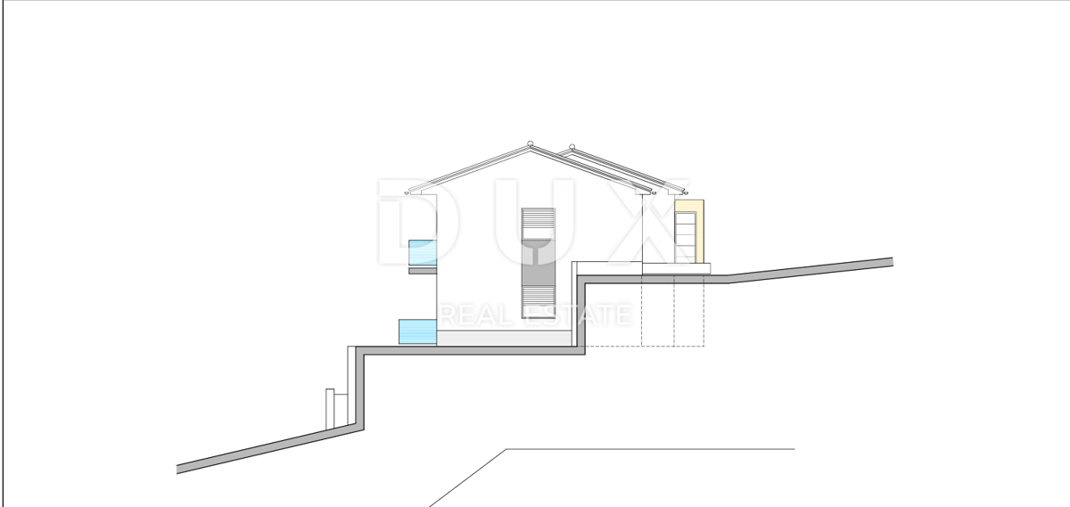 MOŠĆENIČKA DRAGA - 2 terreni con permesso di costruzione, vista mare!