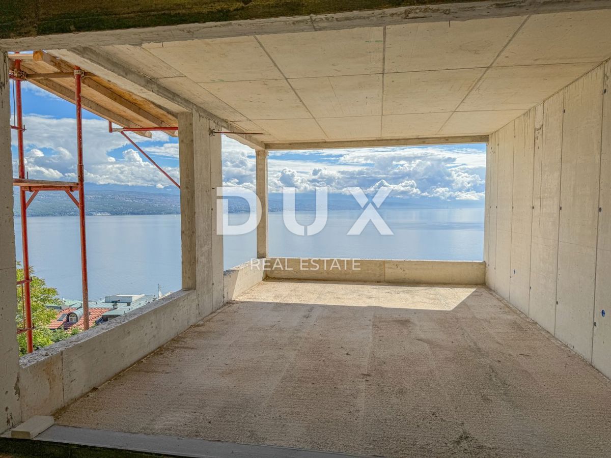 OPATIJA, CENTRO - appartamento in un nuovo edificio sopra il centro di Opatija 