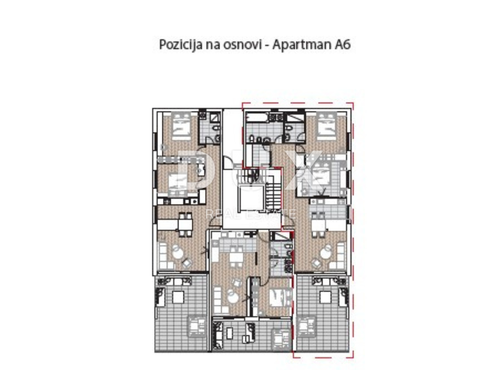 OPATIJA, CENTRO - appartamento in un nuovo edificio sopra il centro di Opatija 