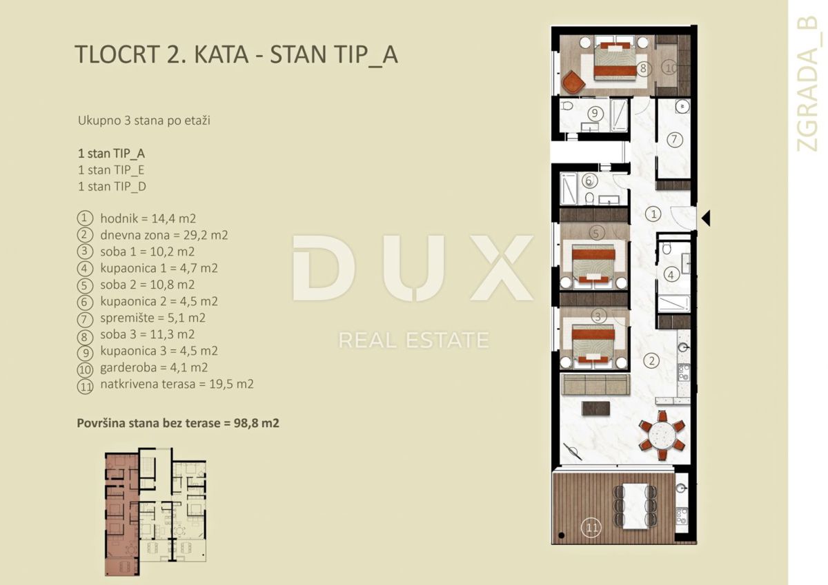 ISTRIA, NOVIGRAD - Appartamento in lussuosa palazzina di nuova costruzione