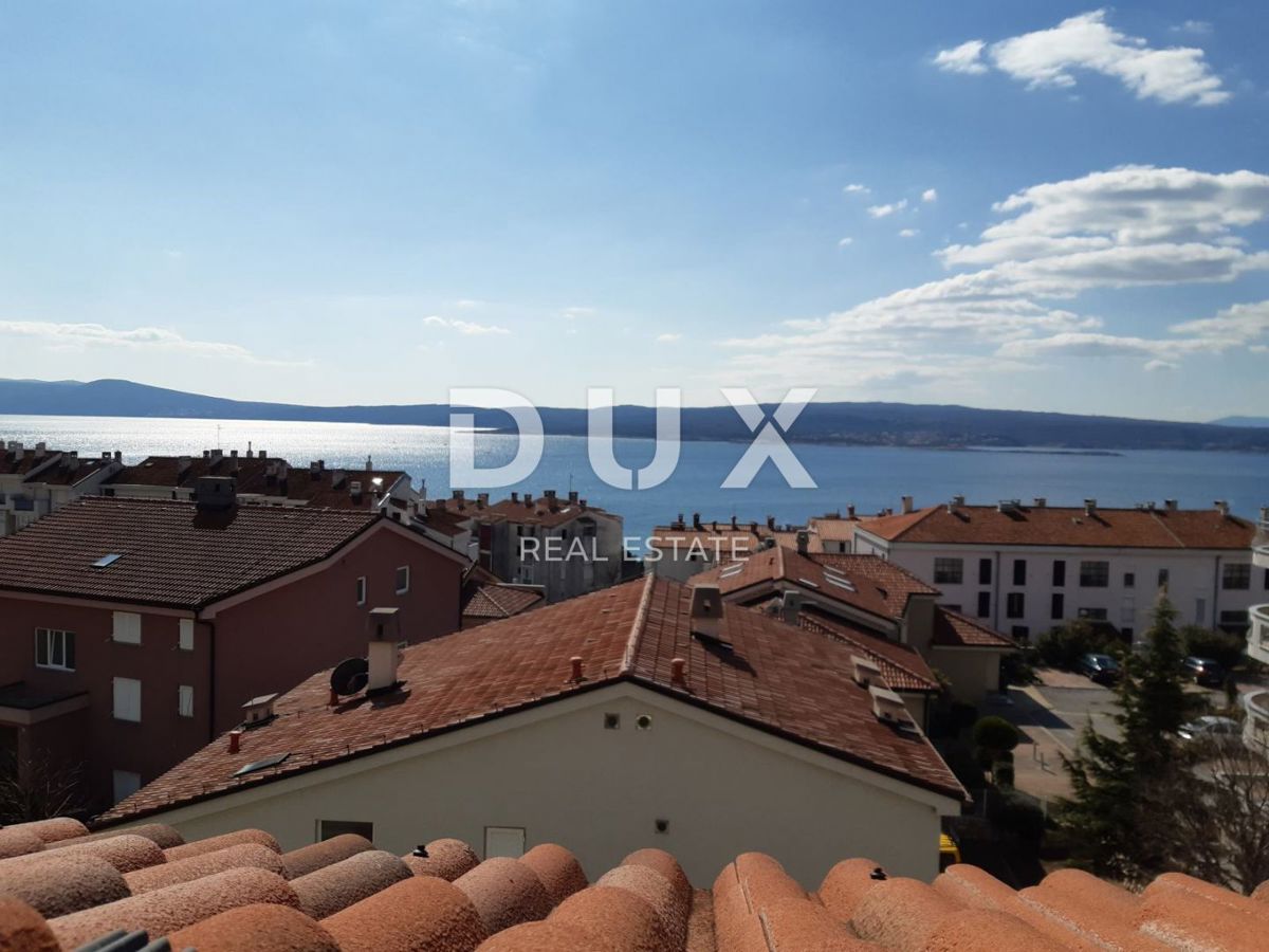 CRIKVENICA - 2BR+DB con vista mare