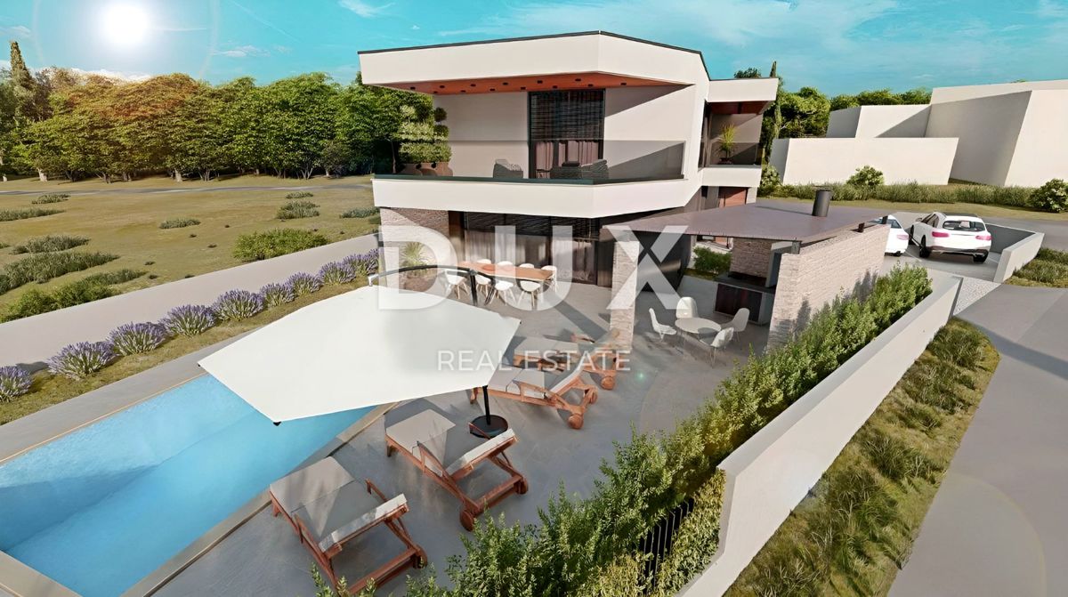 ISTRIA, MARČANA - Casa di architettura moderna con piscina