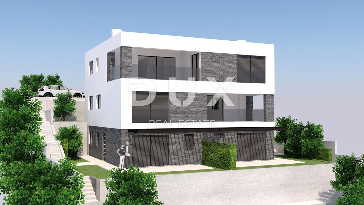 SRDOČI – appartamento di nuova costruzione, piano terra rialzato 3 camere da letto + soggiorno m2