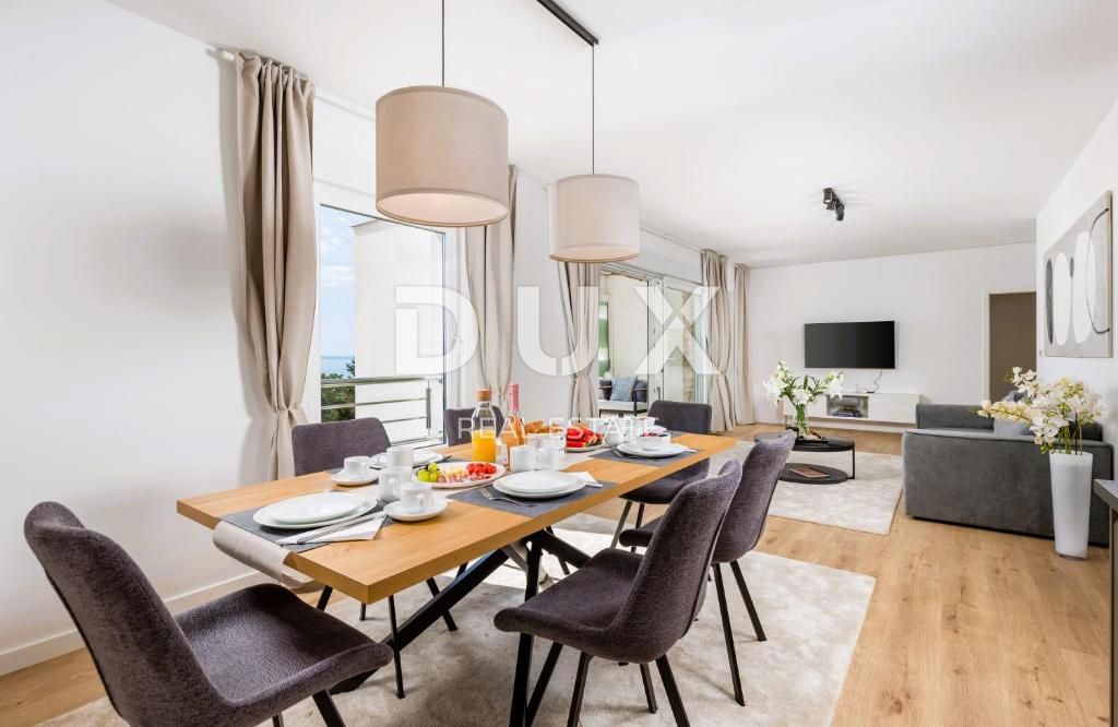 OPATIJA, IČIĆI - lussuoso appartamento con 2 camere da letto + soggiorno con fantastica vista sul mare
