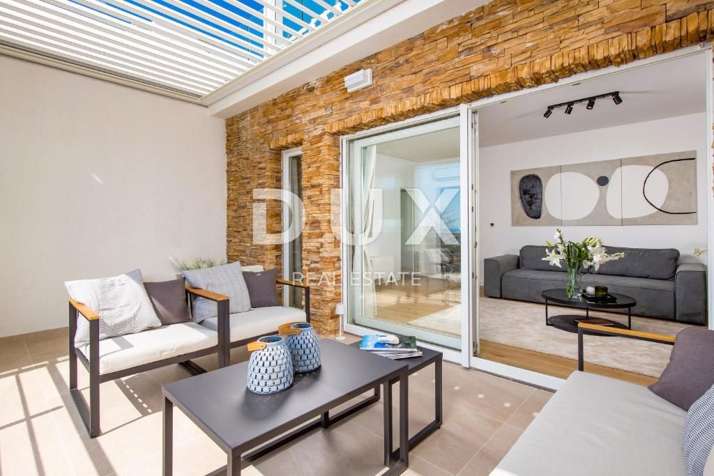 OPATIJA, IČIĆI - lussuoso appartamento con 2 camere da letto + soggiorno con fantastica vista sul mare