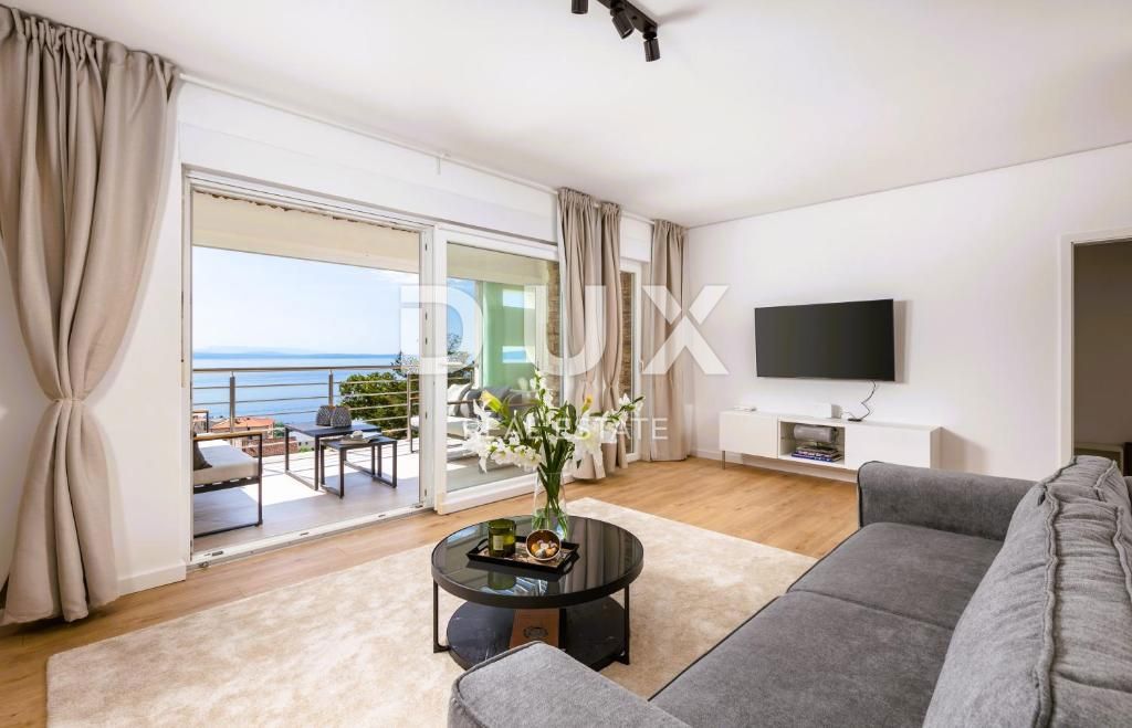 OPATIJA, IČIĆI - lussuoso appartamento con 2 camere da letto + soggiorno con fantastica vista sul mare
