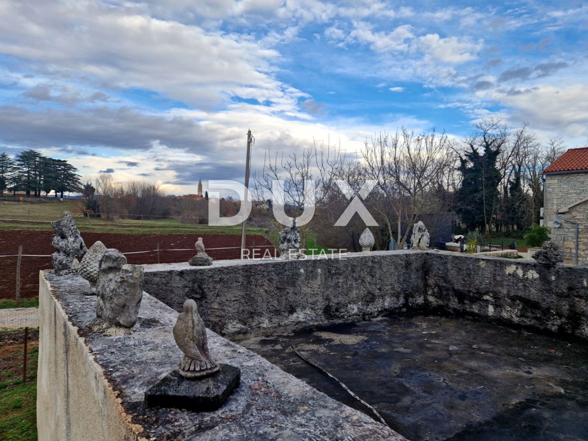 ISTRIA, OPRTALJ - Casa in pietra con ampio giardino