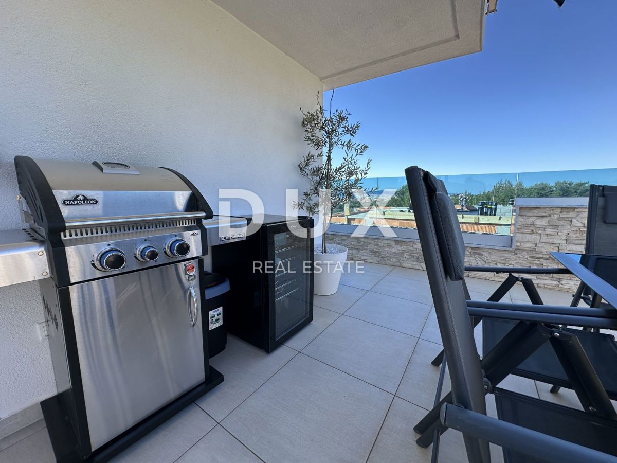 ZADAR, SUKOŠAN - Appartamento con due camere da letto e terrazza sul tetto - Vista mare!