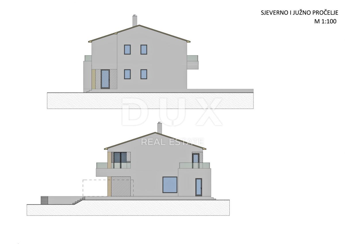 ISTRIA, LABIN - Terreno edificabile con permesso di costruire