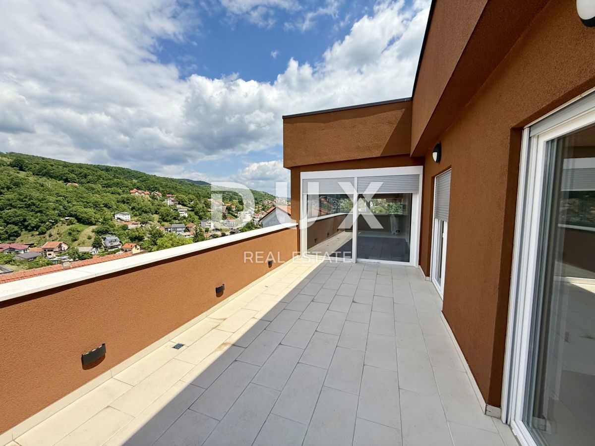 ZAGABRIA, GRAČANI - Attico in un nuovo edificio, terrazze, garage, posto auto!