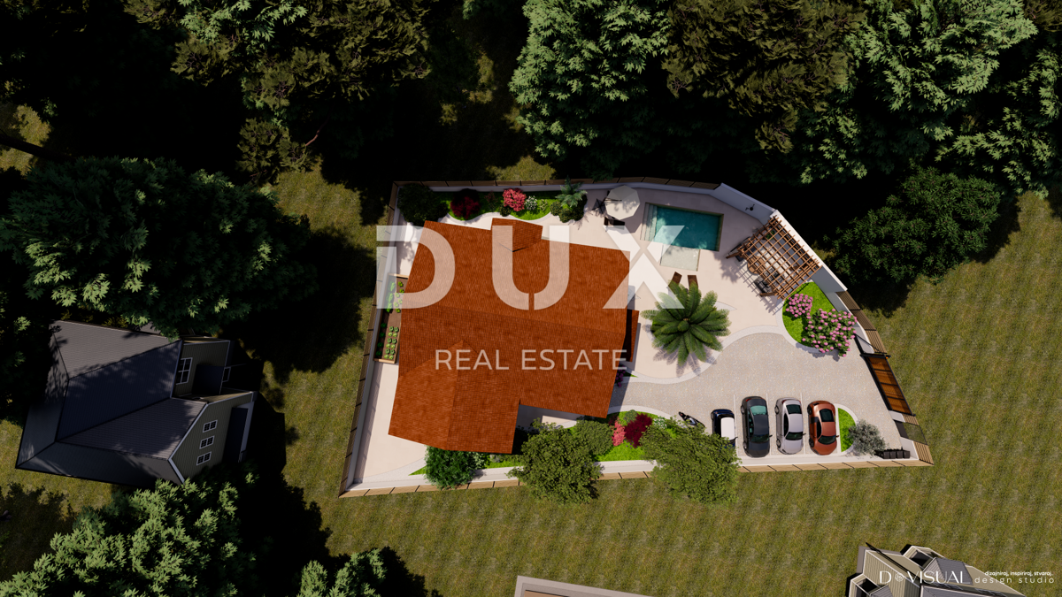 RIJEKA, SRDOČI - appartamento familiare di alta qualità con piscina, nuova costruzione. OPPORTUNITÀ