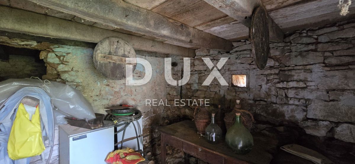 ISTRIA, LABIN - Casa da ristrutturare con ampio terreno edificabile e tanta privacy