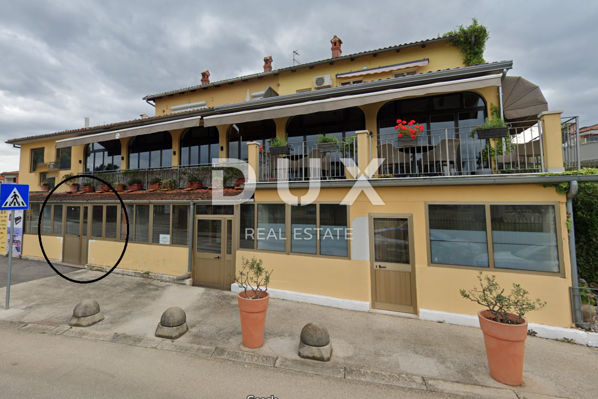 ISTRIA, NOVIGRAD - Locale commerciale prima fila al mare