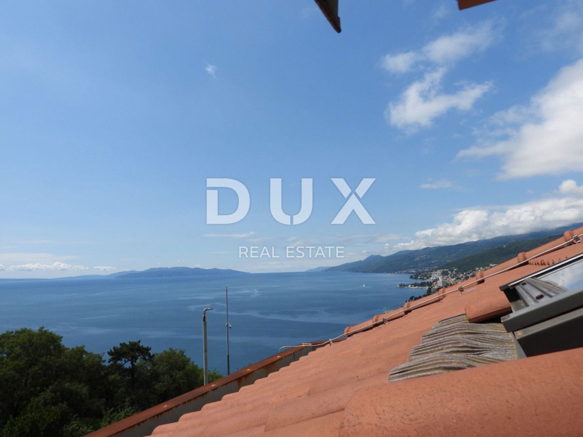 OPATIJA, VOLOSKO, PAVLOVAC - appartamento 125m2 con vista panoramica sul mare 