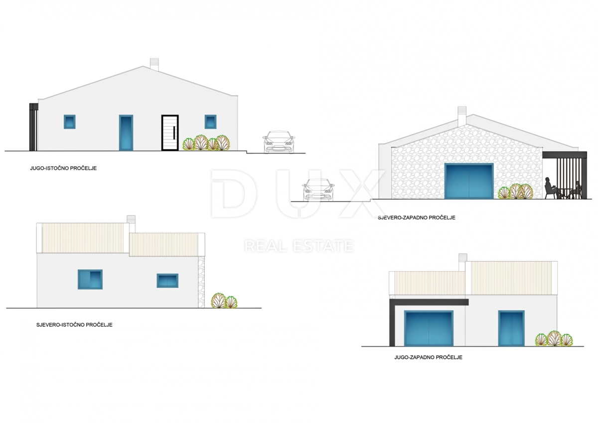 ISTRIA, BARBAN - Casa moderna con piscina